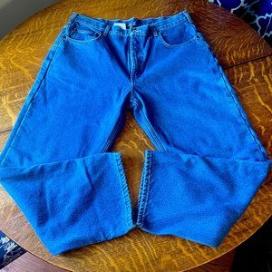 Carharrt 40x30 fleece lined jeans excellent condition